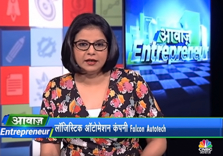 Falcon Autotech featured in CNBC Awaaz, Awaaz Entrepreneur